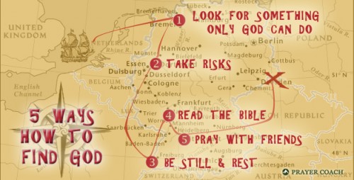 Ways to Find God Treasure Map