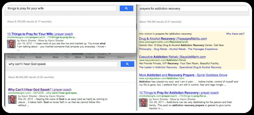 Prayer Google Results