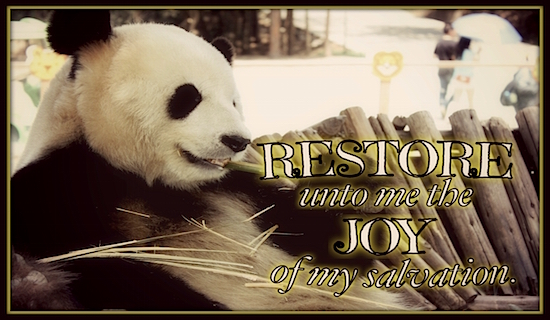 Restore Joy of Your Salvation