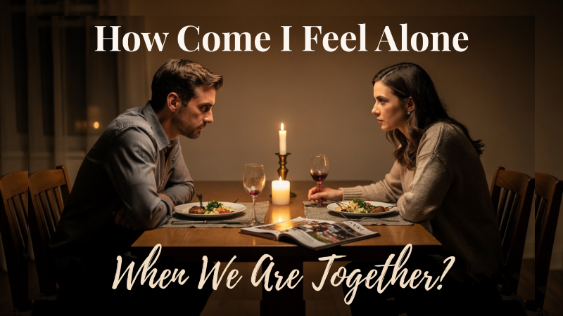 Couple feeling alone