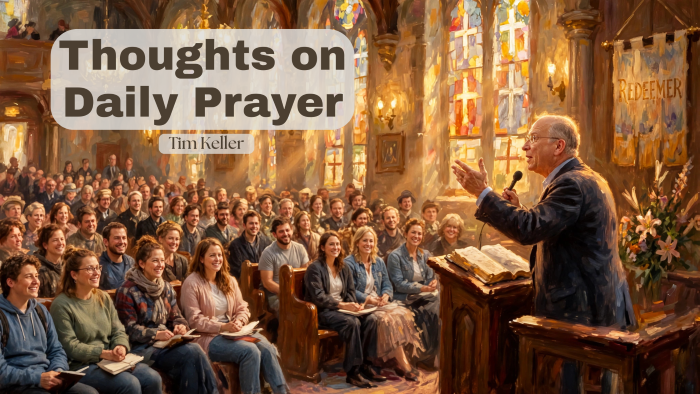 Tim Keller Senior Pastor of Redeemer Presbyterian Church