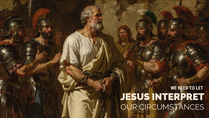 Let Jesus Interpret our circumstances
