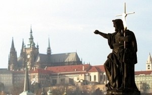 Jesus on Charles Bridge in Prague