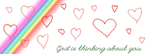 God is thinking of you