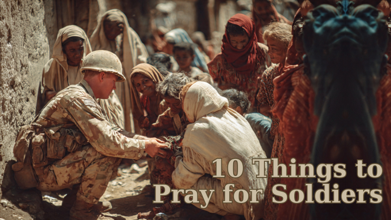 10 Things to Pray for Soldiers