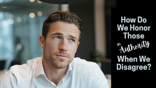 Honor When We Disagree