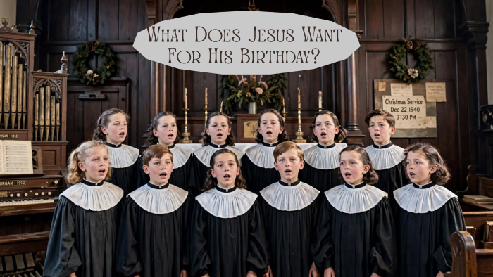 kids Christmas choir image