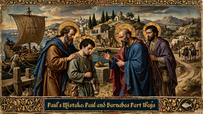 Paul and Barnabas Parting Ways