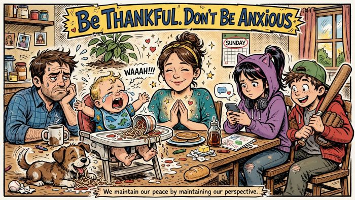 Be Thankful Not Anxious