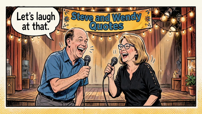 Steve and Wendy Backlund Quotes