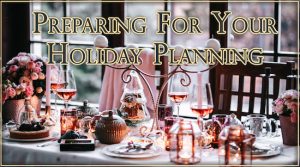 Holiday Planning - Prepare