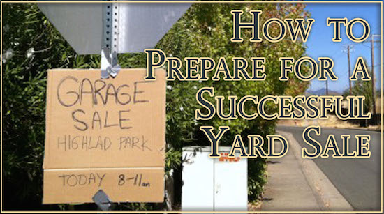 How to Prepare for a Successful Yard Sale