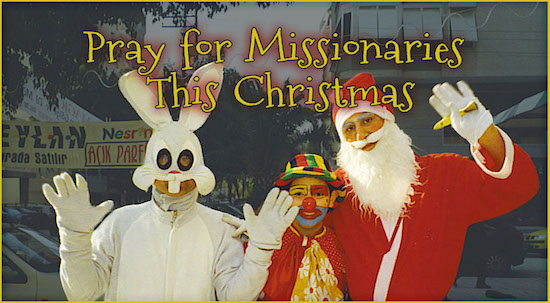 Pray for Missionaries Christmas