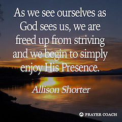 Enjoy His Presence - Allison Shorter