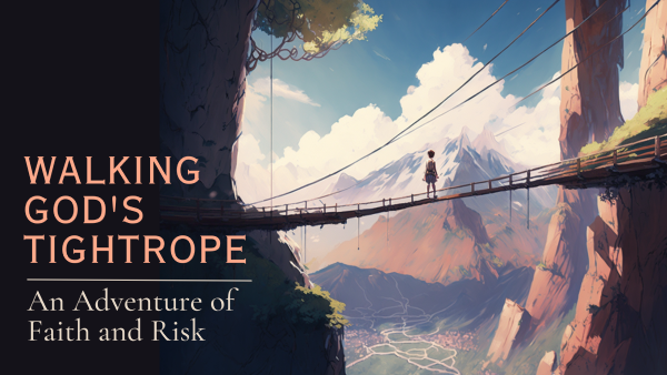 Walking God's Tightrope, an adventure of faith and risk