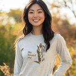 Jesus carrying lamb t-shirt